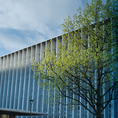 Hunt Library Facade