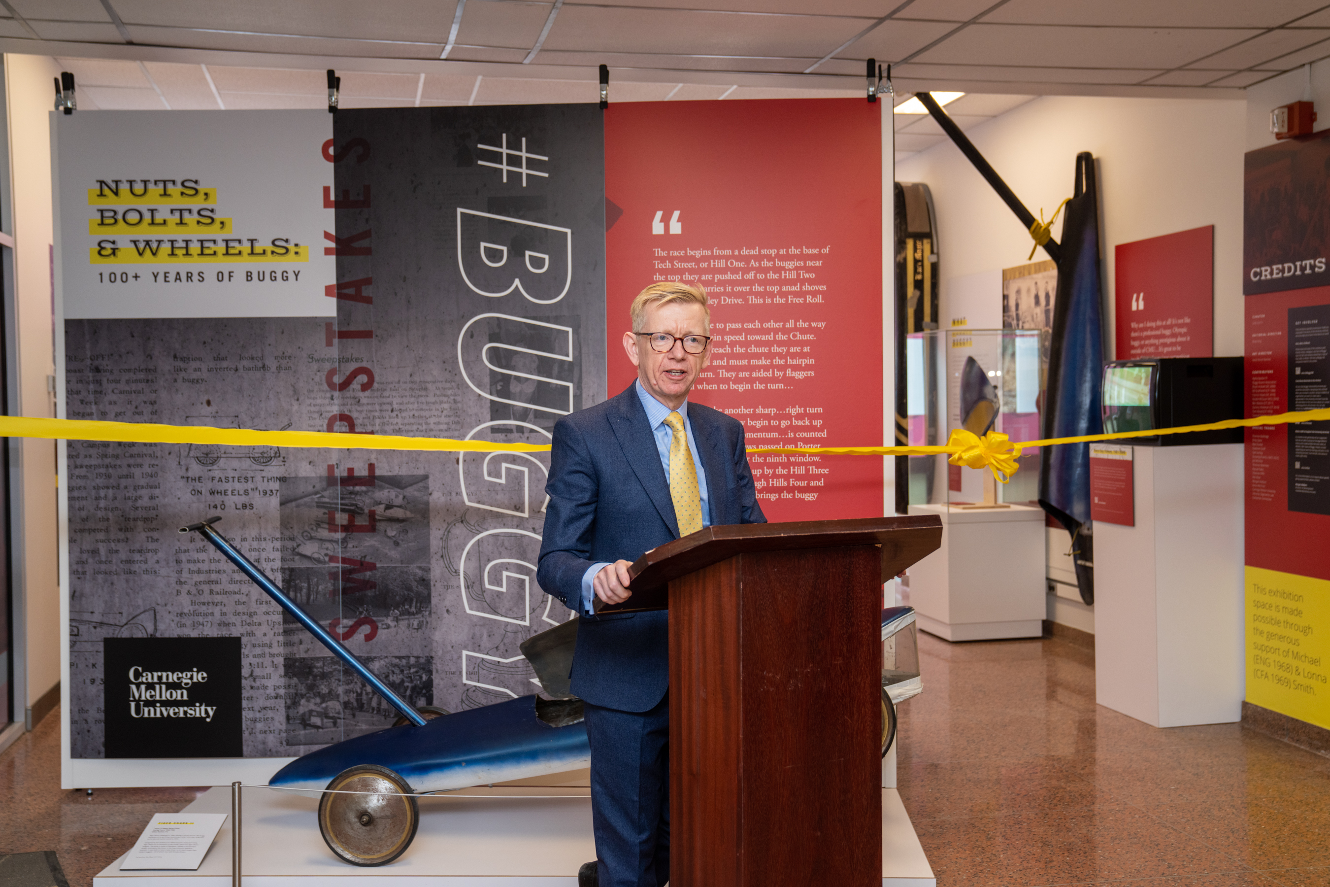 Hunt Library Gallery - Ribbon Cutting Ceremony