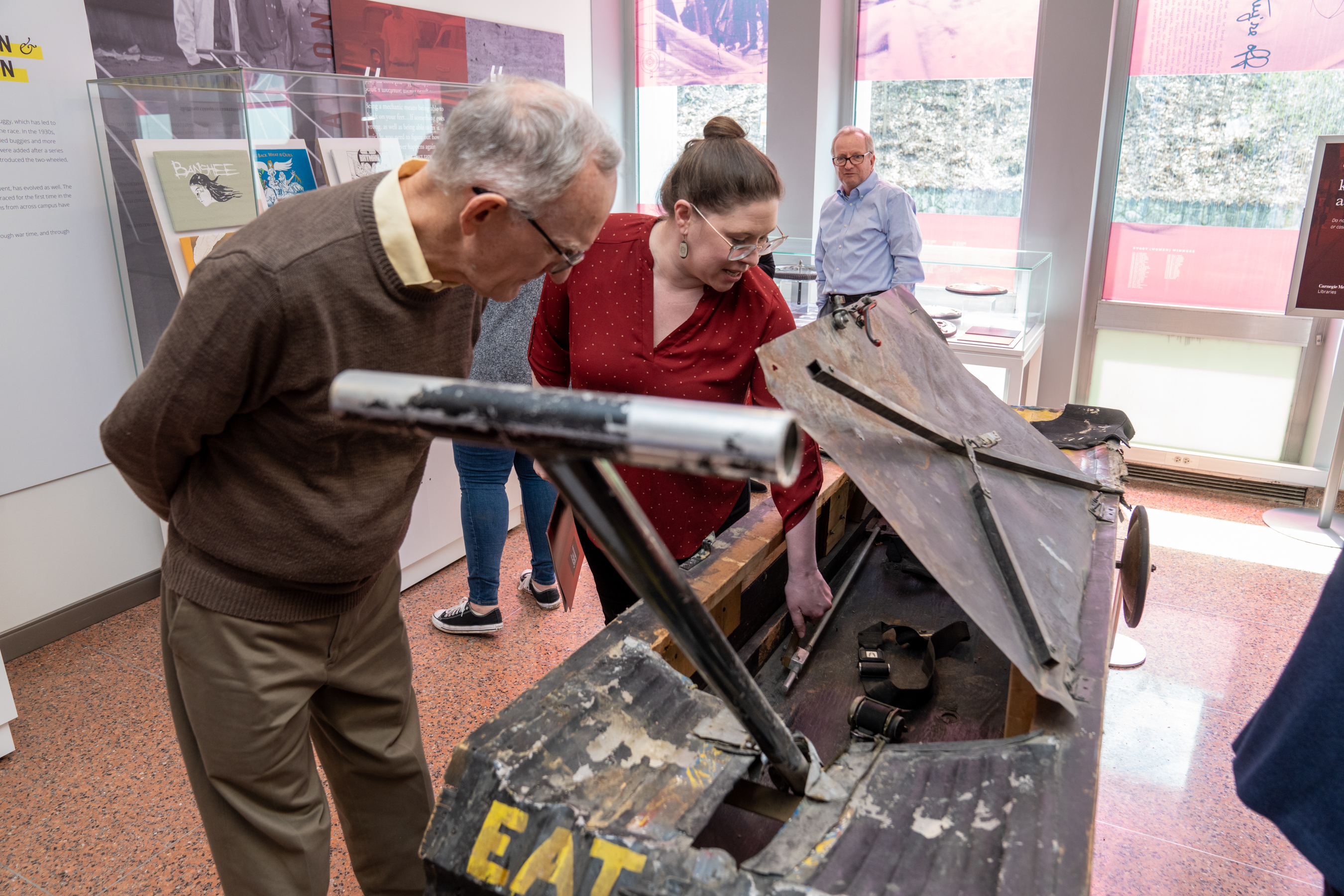 Hunt Library Gallery - Ribbon Cutting Ceremony