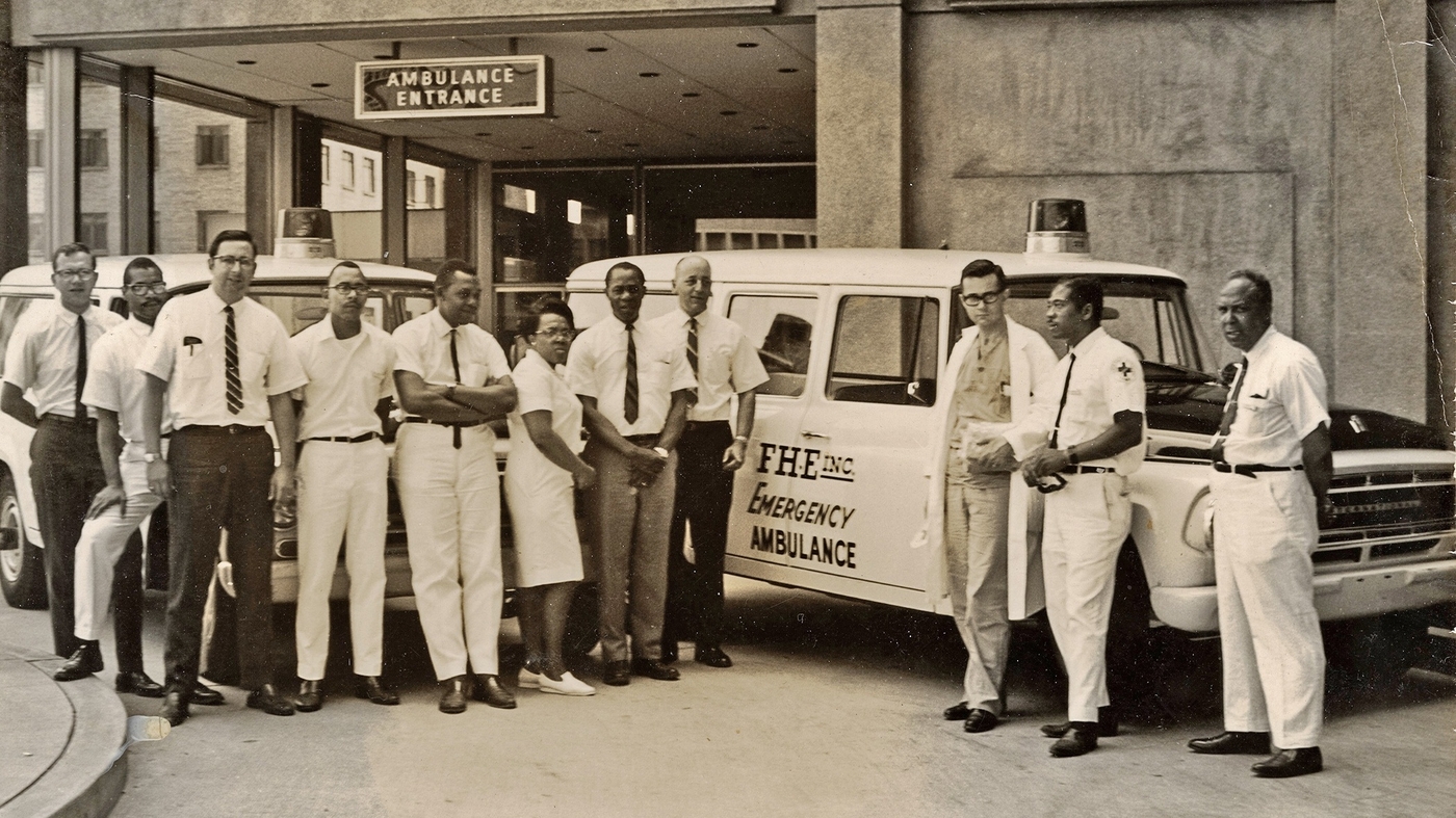 Freedom House Ambulance Service first day