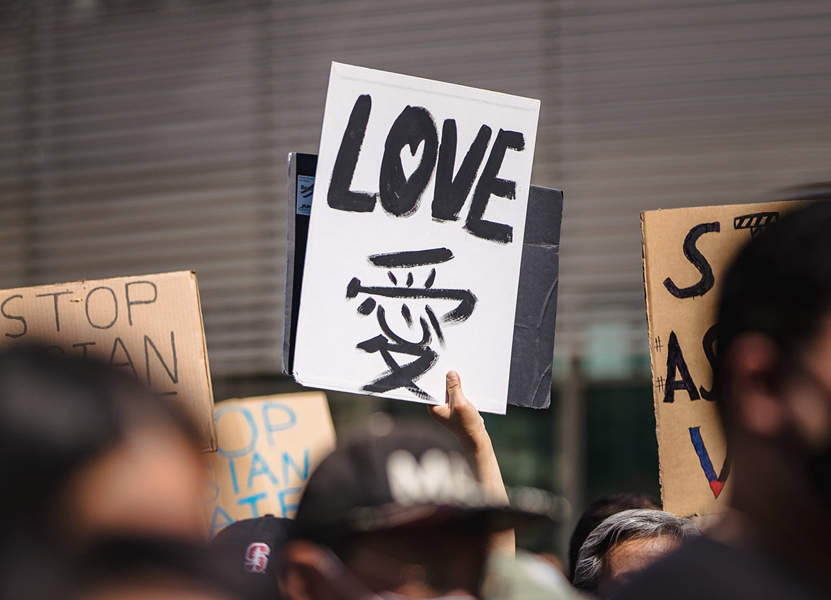 Stop Asian Hate Community Rally in San Jose, CA