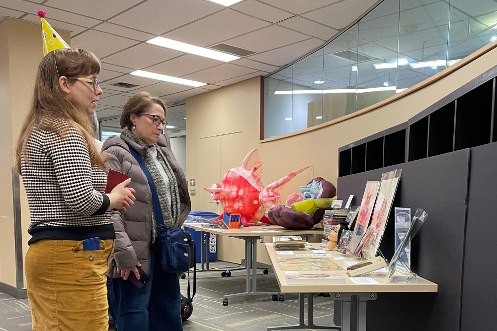 Crystal Johnson, Community Collections Processing Archivist, celebrates hair. ”In the 18th and 19th centuries, before photographs were common, hair clippings were often kept as mementos,” Johnson wrote. ”Hair was tucked into letters, albums, lockets, and scrapbooks, and that is often how it makes its way into collections today.”