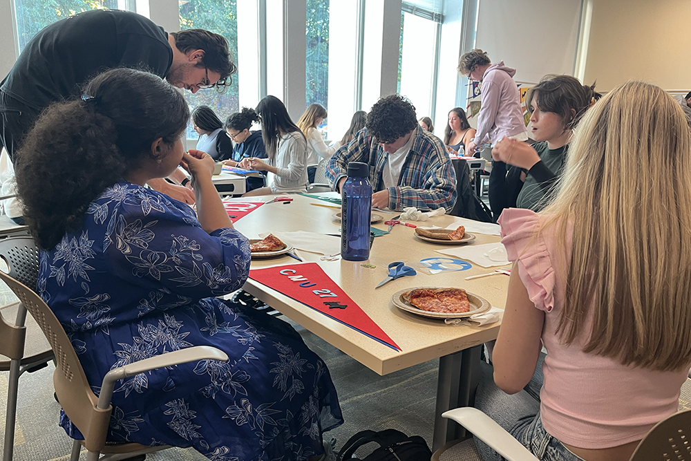 Hands-On: Pizza & Pennant Making Event 
