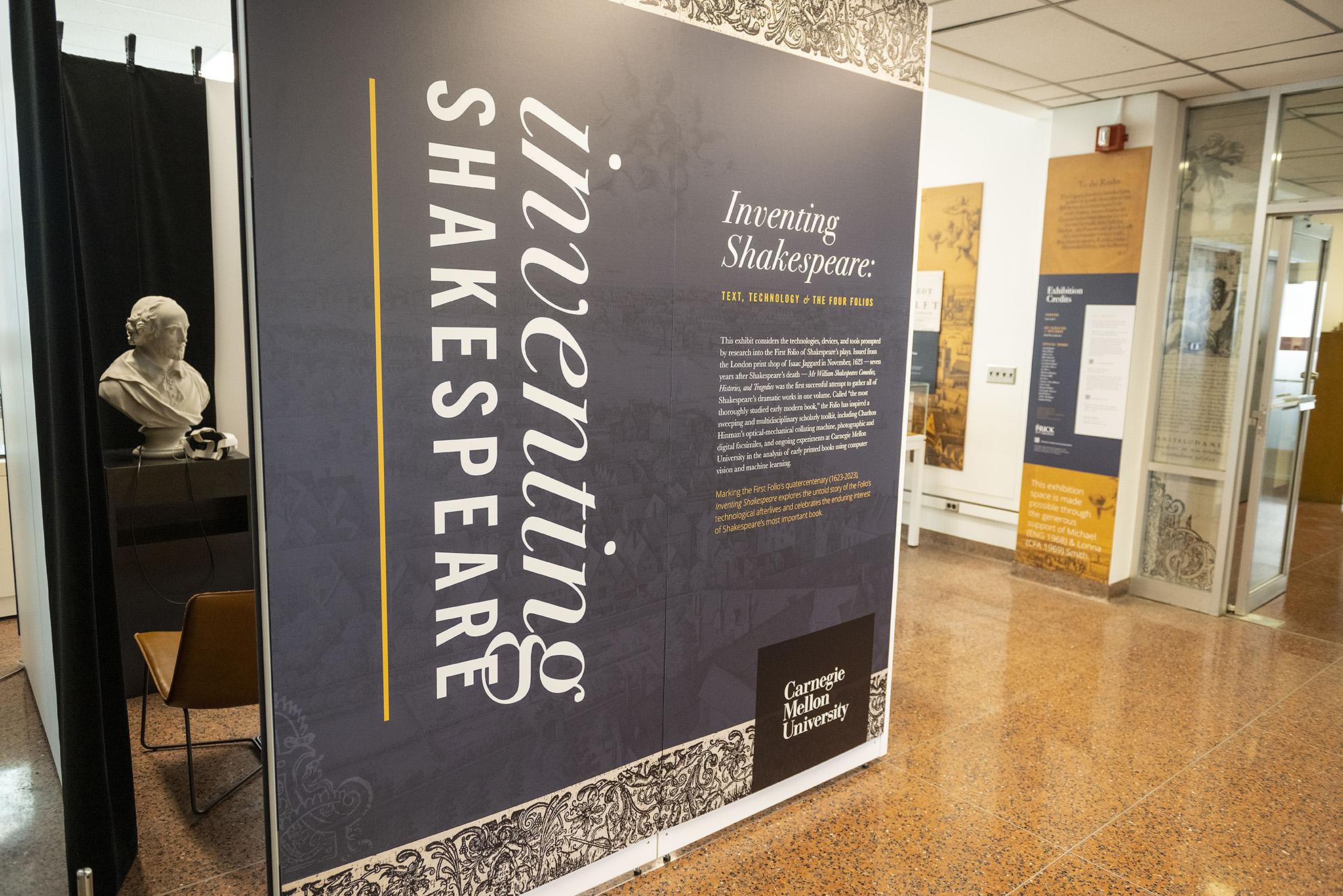 Inventing Shakespeare exhibit