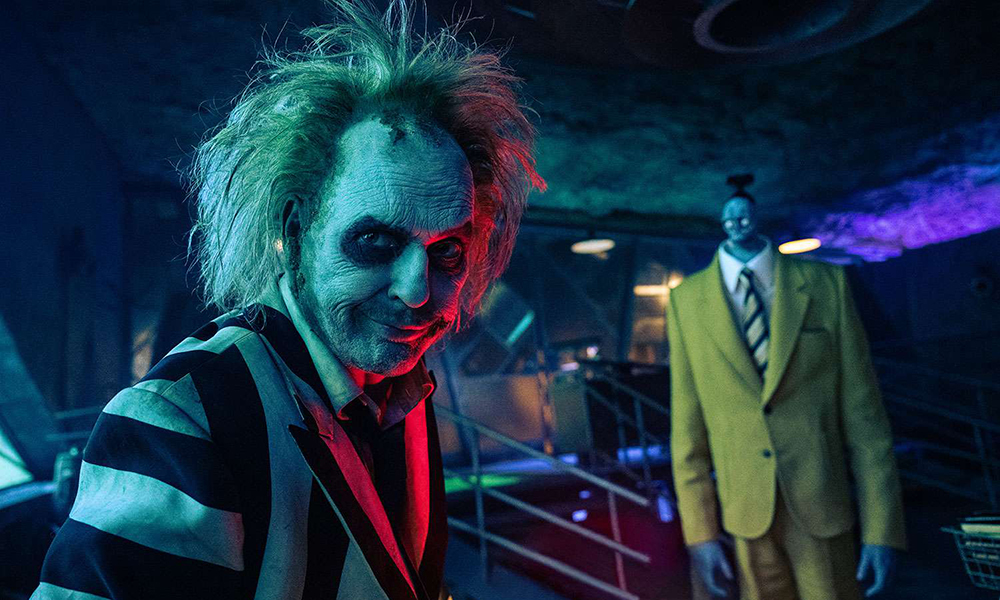 Michael Keaton in "Beetlejuice Beetlejuice" (2024)