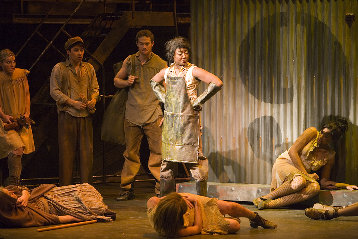 Patina Miller in "Urinetown" (2005-06)